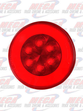 LED 4'' HALO LIGHT RED 21 LED