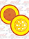 LED 4'' HALO LIGHT AMBER 21 LED