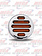 LED FLATLINE 2'' AMBER