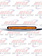 *** Discontinued *** LED FLATLINE SUPER SKINNY MKR LT 9 DIODE AMBER