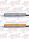 LED FLATLINE SUPER SKINNY MKR LT 9 DIODE CLR AMBER