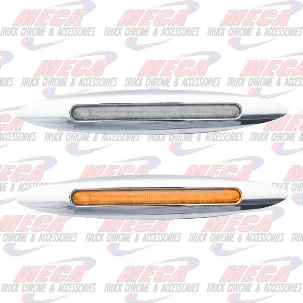 LED FLATLINE SUPER SKINNY MKR LT 9 DIODE CLR AMBER