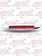 LED FLATLINE SUPER SKINNY MKR LT 9 DIODE CLEAR RED