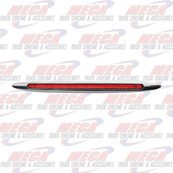 LED FLATLINE LONG 17" SLIMMER DESIGN RED