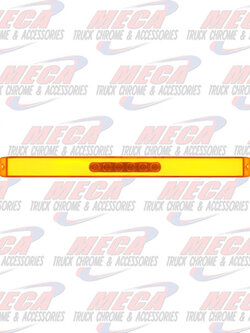 LED HALO GLO 17" LONG BAR AMBER