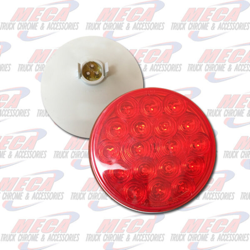 LED 4'' RED W/ GROTE PLUG