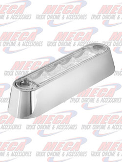 LED LIGHT BAR CLEAR AMBER 3.5" DUAL FUNCTION