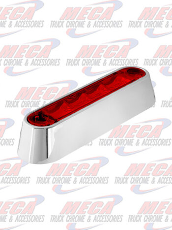 LED LIGHT BAR RED 3.5" DUAL FUNCTION