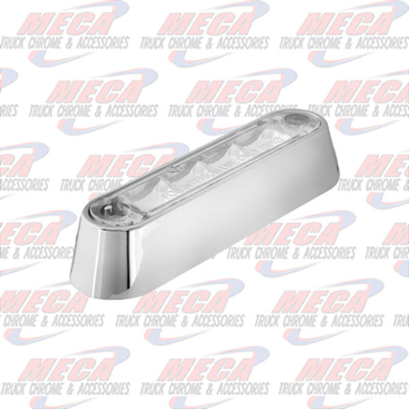 LED LIGHT BAR CLEAR RED 3.5" DUAL FUNCTION