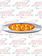 LED MARKER LIGHT OVAL SPYDER AMBER DUAL FUNCTION