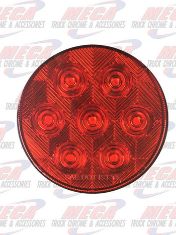 *** Use LLD6907 *** LED 4'' RED COMPETITION SERIES W/ 7 DIODES ECO