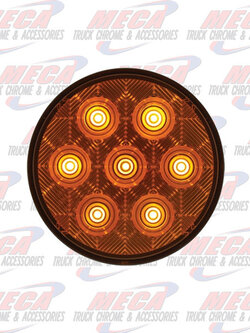 *** Use LLD7571 *** LED 4'' AMBER COMPETITION SERIES W/ 7 DIODES ECO