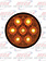 *** Use LLD7571 *** LED 4'' AMBER COMPETITION SERIES W/ 7 DIODES ECO