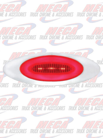 M1 LED HALO LIGHT 13 DIODE RED W/ RED LENS