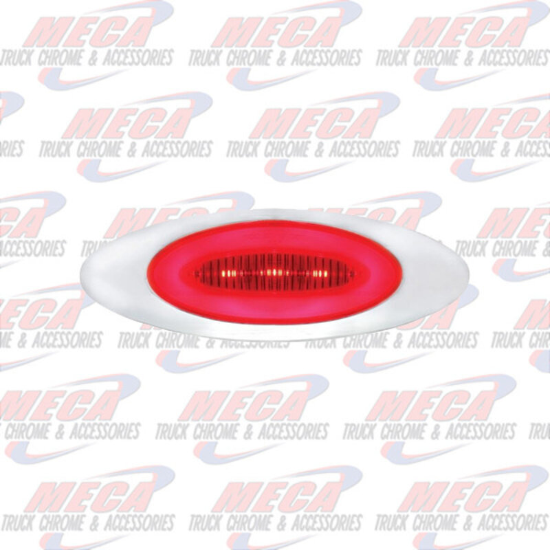 M1 LED HALO LIGHT 13 DIODE RED W/ RED LENS