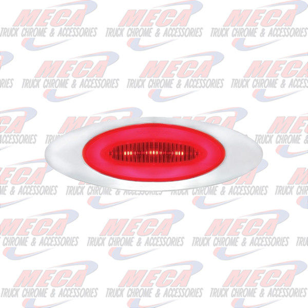 M1 LED HALO LIGHT 13 DIODE RED W/ RED LENS