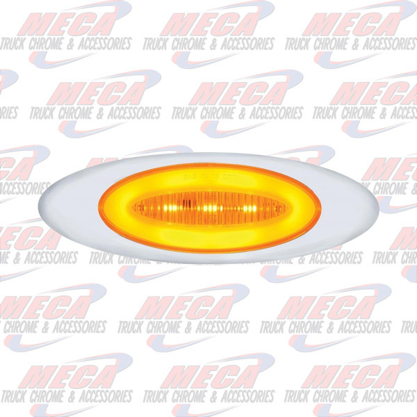 M1 LED HALO LIGHT 13 DIODE AMBER W/ AMBER LENS