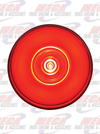 LED HALO 2'' RED MARKER LIGHT 9 DIODES
