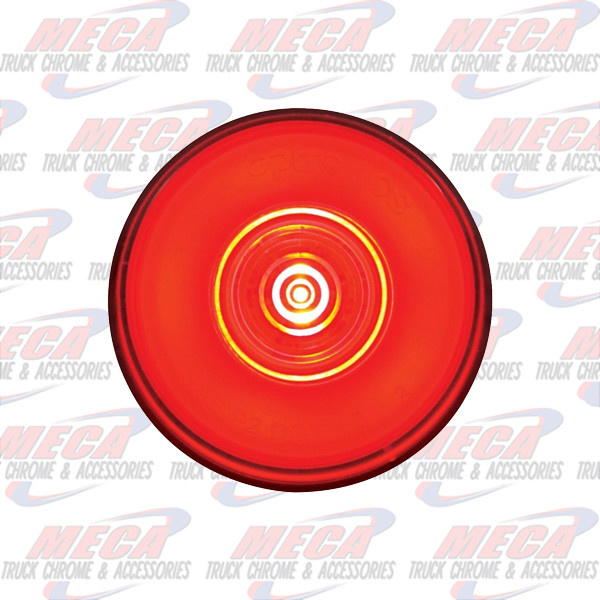 LED HALO 2'' RED MARKER LIGHT 9 DIODES
