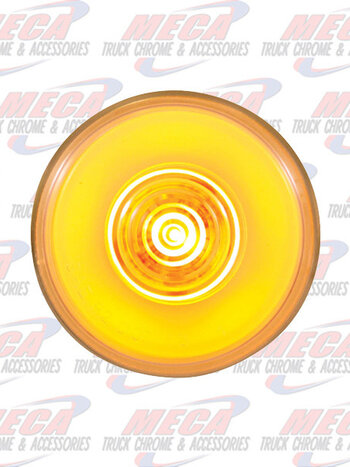 LED HALO 2" CLR AMBER MARKER LIGHT 9 DIODES