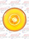 LED HALO 2" CLR AMBER MARKER LIGHT 9 DIODES