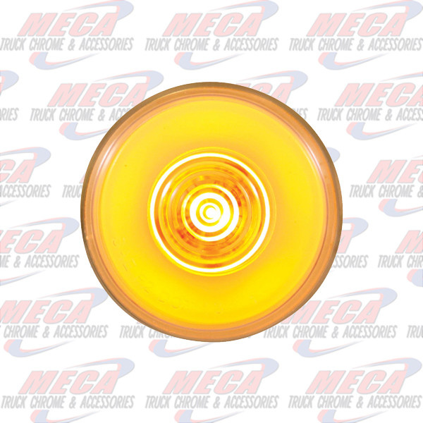 LED HALO 2" CLR AMBER MARKER LIGHT 9 DIODES