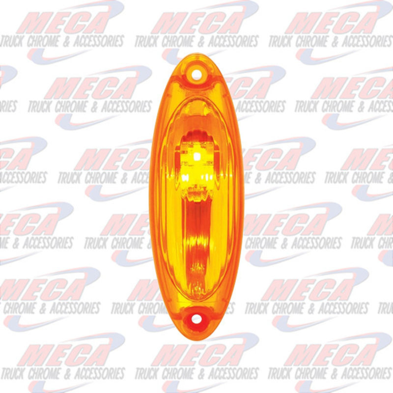 FL CASCADIA ROOF CAB LIGHT REFLECTOR 3 LED AMBER PLUG STYLE