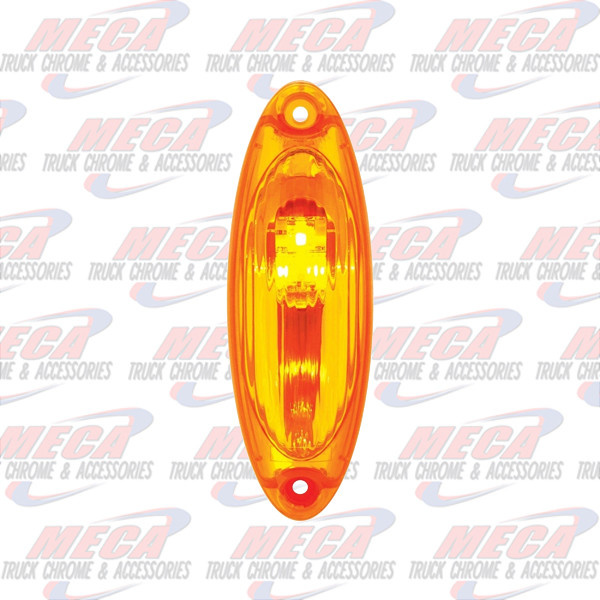 FL CASCADIA ROOF CAB LIGHT REFLECTOR 3 LED AMBER PLUG STYLE