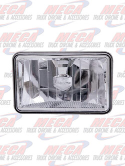 ** Discontinued **HEADLIGHT HIGH POWER WITH 1 LED - RECT LOW BEAM
