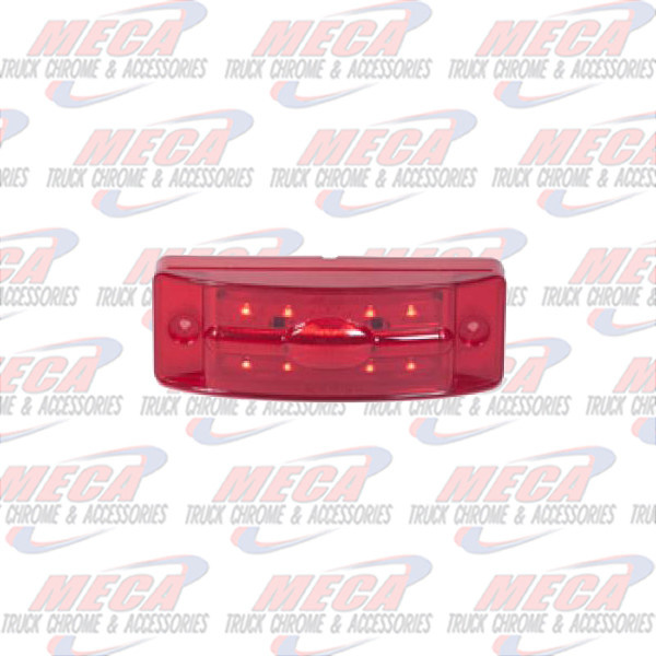 2X6 Rectangular No Reflector P2PC CM Red