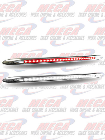 LED SLIM FLATLINE 17" DUAL RED STT/WHITE BACKUP