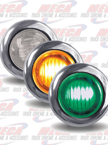 MINI LED DOTS DUAL REVOLUTION AMB/GRN .75" DIA