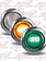 MINI LED DOTS DUAL REVOLUTION AMB/GRN .75" DIA