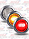 MINI LED DOTS DUAL REVOLUTION AMB/RED .75" DIA