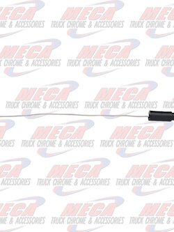 PLUG SINGLE PIN MALE - WHITE