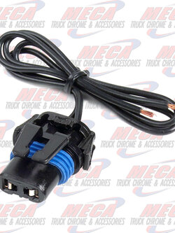 SOCKET,HARNESS, HEADLAMP, 2 PRONG, HI BEAM, FOR
