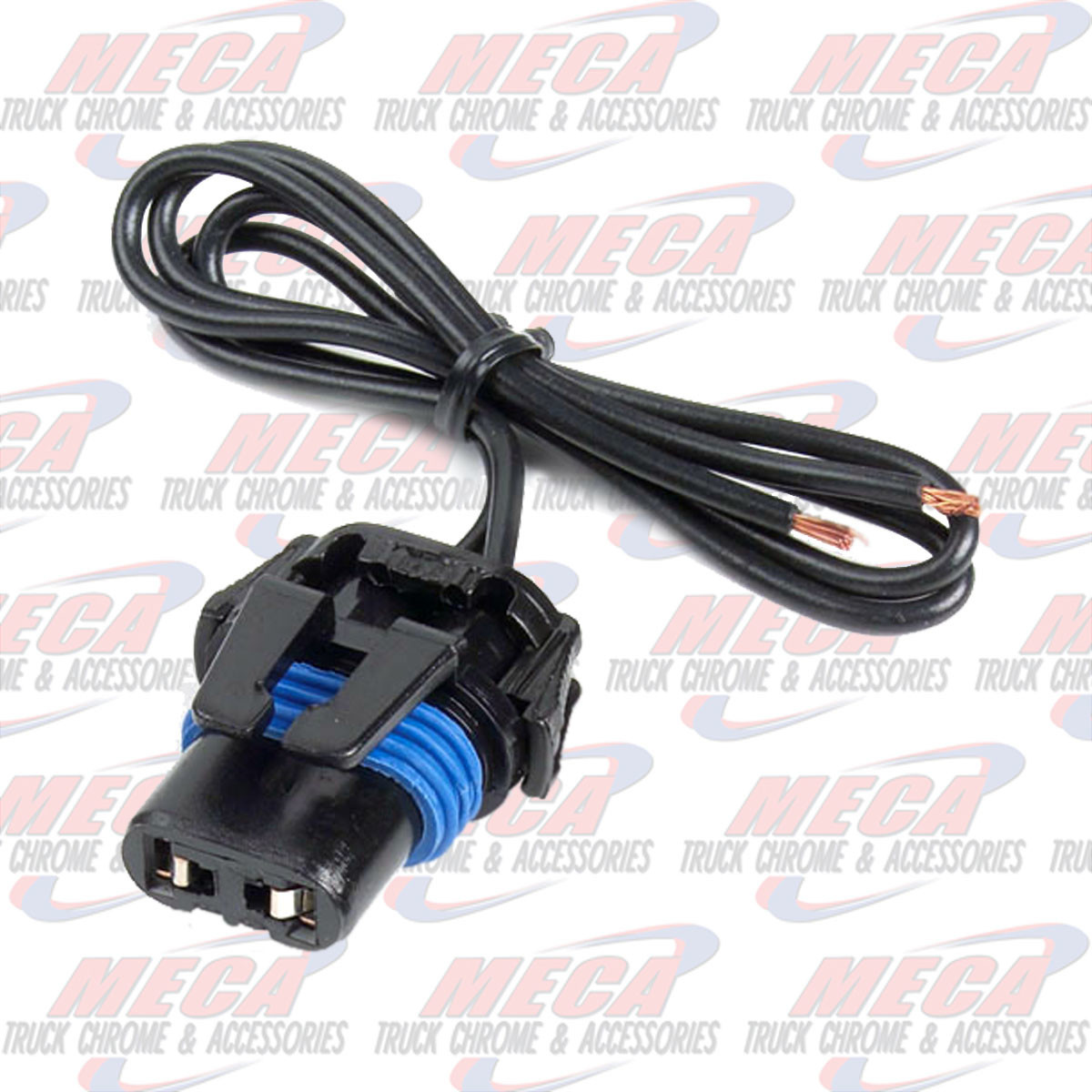 SOCKET,HARNESS, HEADLAMP, 2 PRONG, HI BEAM, FOR