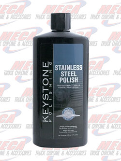 *** Discontinued *** (BULK) 16 OZ. KEYSTONE STAINLESS STEEL POLISH