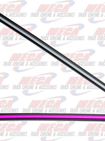 12'' CLEAR PURPLE CENTER LED GLOW STRIP LIGHT