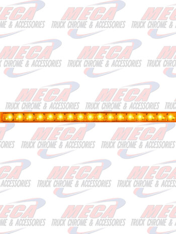 12" PEARL AMBER/AMBER 18LED LIGHT BAR, 3 WIRES
