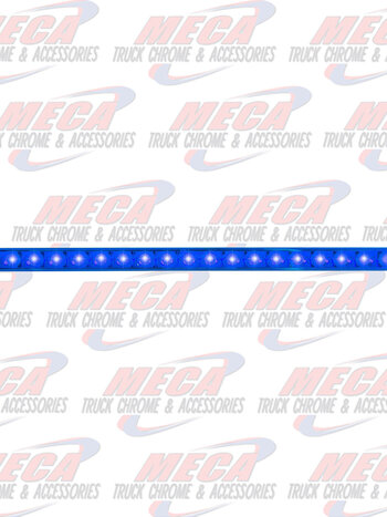 12" PEARL BLUE/BLUE 18LED LIGHT BAR, 3 WIRES