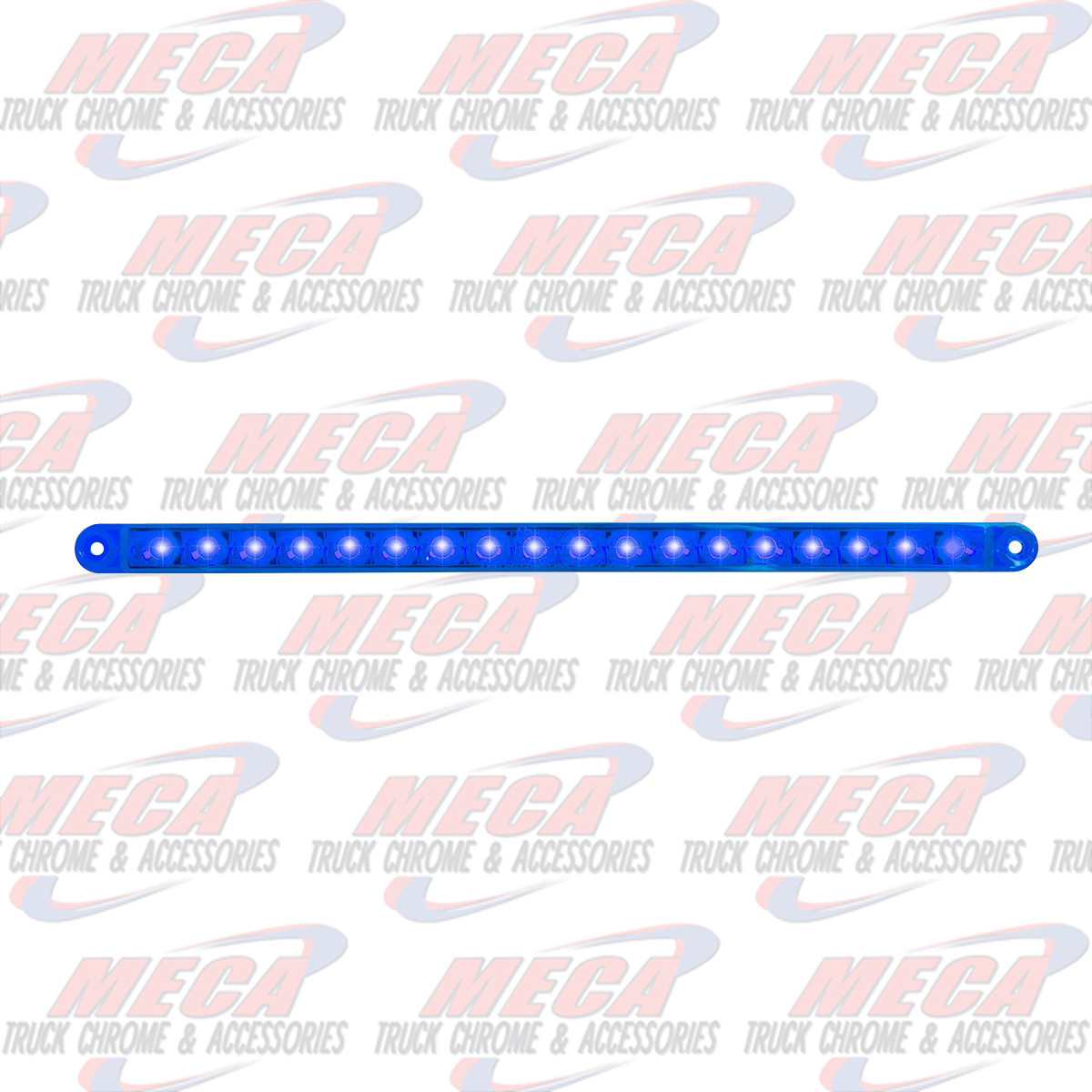 12" PEARL BLUE/BLUE 18LED LIGHT BAR, 3 WIRES