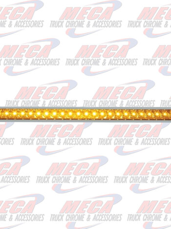 23 AMBER LED 17.25" REFLECTOR P/T/C LIGHT BAR W/BZ
