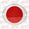 3" RED REFLECTOR W/ ALUMINUM SCREW MOUNT BASE