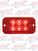 6 LED DUAL FUNCTION / BRIGHTNESS RED / RED LIGHT