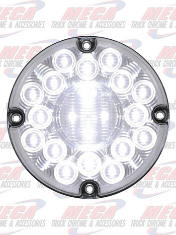 7" LED LIGHT FOR BUSES WHITE FOR BACK UP