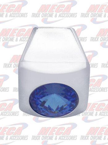 A/C SLIDE KNOBS BLUE 3PK FL PB KW single