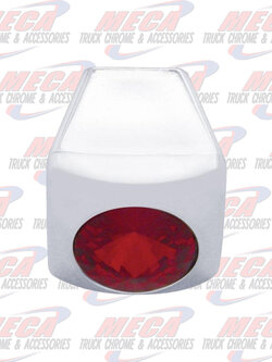 A/C SLIDE KNOBS RED 3PK FL PB KW single