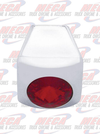 A/C SLIDE KNOBS RED 3PK FL PB KW single