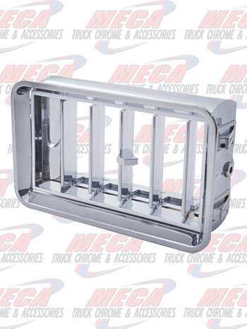 A/C VENT FL CLASSIC FLD120 W/O GRIDS CHROME